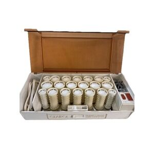 CLAIROL Vintage Kindness Deluxe 3-Way Hairsetter Hot Rollers Hair Curlers K 400S